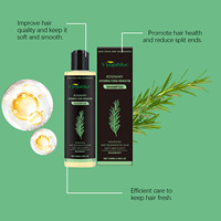 Shampooing Naturel à la Rosemarie pour la Croissance des Cheveux, Marque Privée, Améliore la Qualité des Cheveux, Huile de Croissance Biologique pour la Croissance des Cheveux