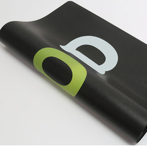 Tapis <span class=keywords><strong>de</strong></span> <span class=keywords><strong>yoga</strong></span> en PU personnalisé avec impression inspirante, logo laser en caoutchouc écologique pour le Pilates et <span class=keywords><strong>l</strong></span>'entraînement <span class=keywords><strong>de</strong></span> <span class=keywords><strong>yoga</strong></span> pour tous - Product Image 1
