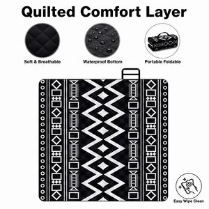 Ethnic Geometric Pattern Backpack Boho Tribal Travel Daypack Vintage Style Rucksack - Product Image 1