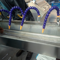 Ligne de production de tubes et de tuyaux flexibles transparents en PVC, en fibre de PVC, tressée, renforcée en plastique