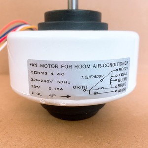 มอเตอร์เหนี่ยวนำ YDK23-4 A6 23 วัตต์ 220-240 โวลต์ 50 เฮิรตซ์ เฟสเดียว แบบปิดสนิท สำหรับเครื่องปรับอากาศ - Product Image 1