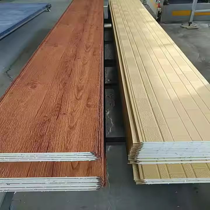 Eps Metal Building Materials Interior Wall Fireproof Sandwich Panel