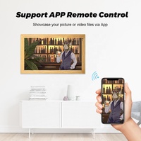 Bingkai Seni Digital Pintar Karya Seni Kanvas Wifi Hd Display untuk Lukisan Halus Gambar Dinding Foto Bingkai Seni Digital