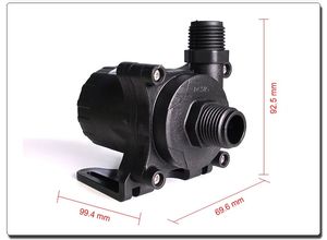 대유량 12V 24V 자동차 엔진용 원심 순환 냉각수 DC 브러시리스 워터 펌프 - Product Image 4