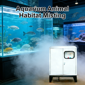 Commercieel intelligent hogedruk waternevelsysteem voor koude nevel in aquariums en dierenhabitat, CE-gecertificeerd - Product Image 1