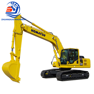 Excavadora de orugas hidráulica usada original Komatsu de 22 toneladas con motor Cummins a la venta - Product Image 1
