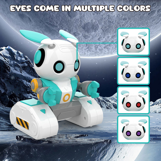 Flytec F03 Cute RC Rabbit Robot Toy Fun & Intelligent Kids Robotics Toys Long Endurance for Children Robot Toy
