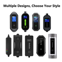 Nouveau chargeur EV portable de niveau 2 7KW 32A avec courant réglable, prise NEMA 14-50, câble de 5 m, protection IP54, garantie de 24 mois