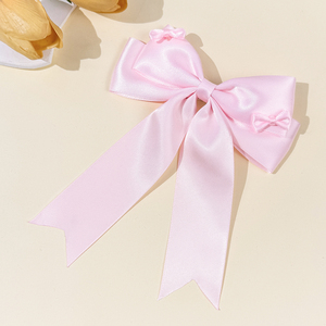 <span class=keywords><strong>Sasa</strong></span> thanh lịch <span class=keywords><strong>handmade</strong></span> Lady của Ribbon Bow tóc clip-chất lượng cao cho sử dụng hàng ngày & tụ tập - Product Image 6