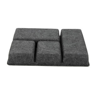 Organisateur de bureau rectangulaire multifonction en feutre fait main, bacs à lettres, <span class=keywords><strong>trieur</strong></span> de dossiers, organiseurs de tiroirs de bureau, ensemble de bacs pour - Product Image 2