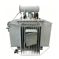 Transformateur industriel triphasé LUTE 1600 kVA, entrée 10 kV, sortie 480 V, groupe vectoriel Dyn11, transformateur abaisseur à noyau laminé 3D, 50/60 Hz, à bain d'huile