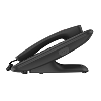 Chambre cinq étoiles Hôtel Téléphone sans fil Plastique ABS PABX Ensemble téléphonique Haut-parleur filaire de base pour chambre d'amis