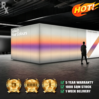 Écran LED programmable ultra-fin P1.25 haute performance RX, écran numérique d'usine, mur d'affichage LED, module magnétique