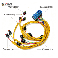 Faisceau de câblage moteur 260-5542 compatible avec les moteurs Cat C6.6, 320D, 323D, 963D, 924H – Pièces de rechange pour faisceau de câbles