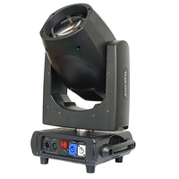 Projecteur à tête mobile 14R 295W RGBW, équipement d'éclairage de scène, grande lentille, 8 prismes, contrôle DMX512 pour DJ, discothèque, fête