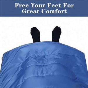 Saco de Dormir de Emergencia para Clima Frío, Tipo Momia, de Nailon Ligero y Lona, Impermeable, para Camping y Actividades al Aire Libre, Estilo Sobre - Product Image 5