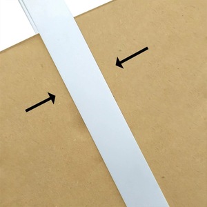 <b>Plastic</b> Edge Banding <b>Strip</b> 3mm 5mm For Cabinet Wardrobe Back Panel H-Type Furniture Trim - Product Image 2