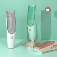 Portable automatique aspiration 6 en 1 bébé cheveux liss tondeuse pro électrique étanche sans fil aspirateur hommes coupe de cheveux tondeuses à cheveux