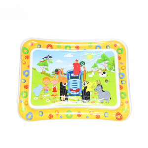 Tapis d'éveil aquatique gonflable, pliable, imperméable, non toxique et doux pour bébés et enfants - Échantillon gratuit - Product Image 2