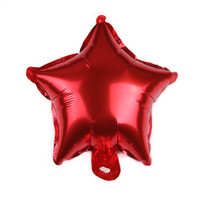 Ballon en aluminium coloré en forme de pentagramme de 10 pouces pour la décoration de fêtes de remise de diplômes, d'Halloween, d'anniversaires, de mariages et de vacances