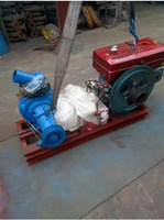 NB pompa pasir Horizontal pompa Pasir mesin Diesel kecil pompa pasir untuk kolam dan bawah Sungai