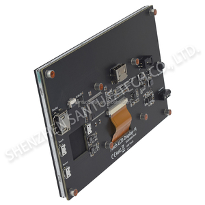 7 inch 5-điểm pcap điện dung USB cảm ứng hiển thị bảng điều chỉnh TFT LCD IPS màn hình 1024x600 Độ phân giải cho <span class=keywords><strong>Raspberry</strong></span> <span class=keywords><strong>Pi</strong></span> - Product Image 3