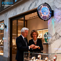 Enseigne lumineuse pour cafés et boutiques offrant des solutions de marquage lumineux haut de gamme pour la présentation de produits Affichage LED
