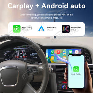 ZWautel 12.3 ''groupe numérique 8.8' 'autoradio pour Audi A6 2009-2012 GPS Navi Auto sans fil Carplay tête unité <span class=keywords><strong>lecteur</strong></span> multimédia - Product Image 3