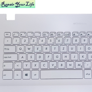Versione WB/SV tastiera per computer portatile Asus X705QA X705UA X705NA X705NA X705UV 0KNB0-6700WB00 tastiere per Notebook con C-case bianche - Product Image 4