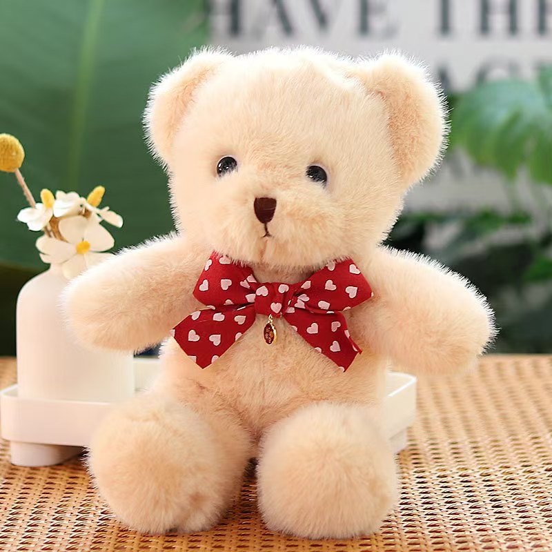 Ours noeud 30cm beige