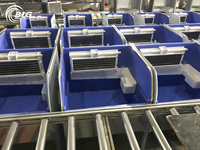 Machine à glaçons compacte en acier inoxydable BLG, entièrement automatique, commerciale, grande capacité 24h/24 pour restaurant et hôtel