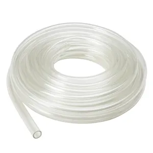 Cheap non corrosion 3 mm 4 mm transparent clear fuel hose pvc poly vinyl tube tubing supplier