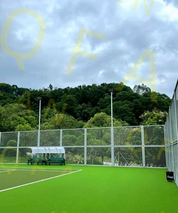 APEX Colors Erba Sintetica Personalizzata per Campo da Tennis Resistente alle Intemperie Drenaggio Rapido Prato Artificiale per Campi Residenziali Tutte le Stagioni - Product Image 1