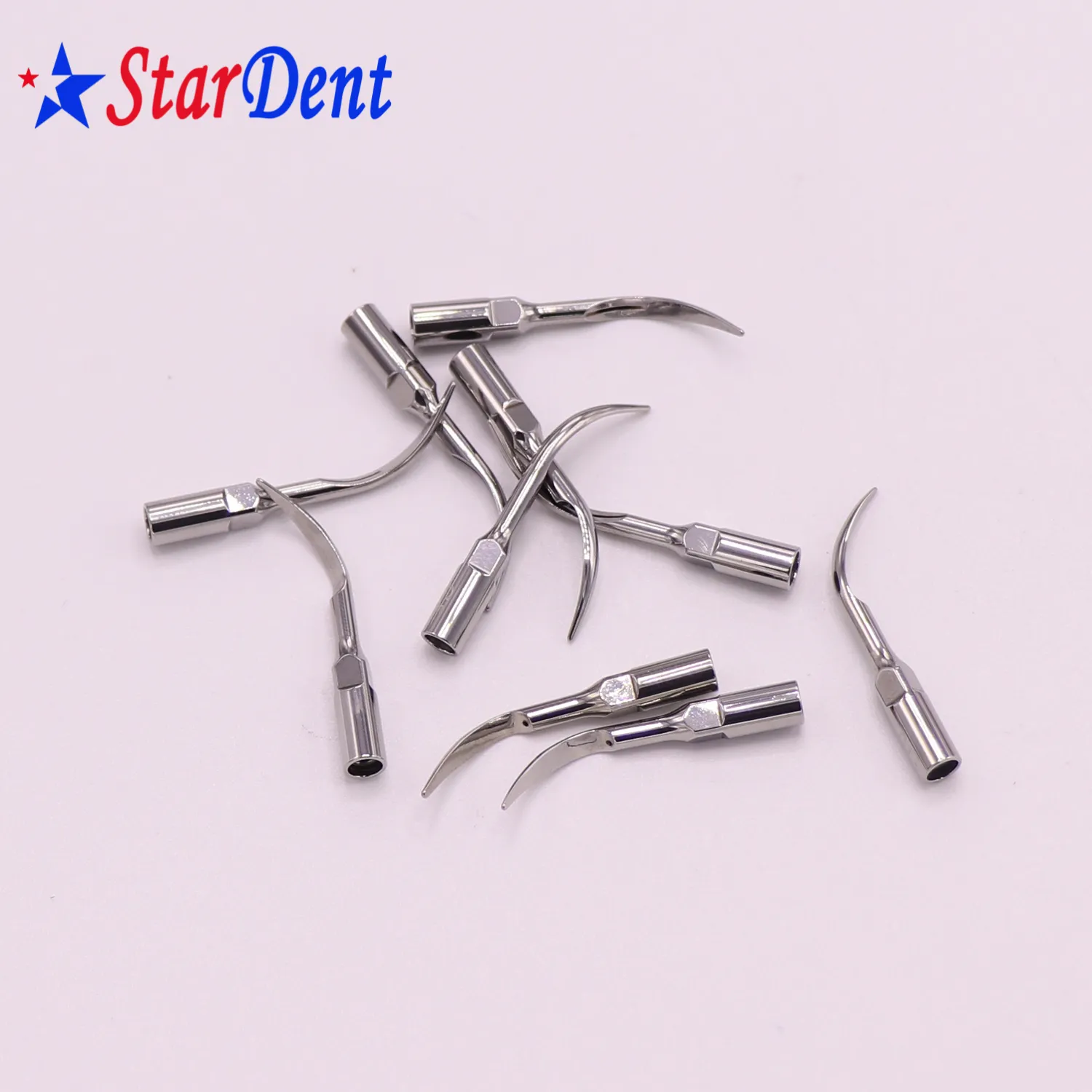 Whosale Dental Scaler Material Ultrasonic Scaler Tips Metal Tips Spare Part of Scaler