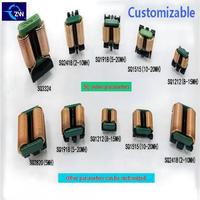 Nouveau filtre anti-bruit EMI à mode commun avec noyau en ferrite carré plat et rectangulaire en cuivre émaillé Zhongwei SQ