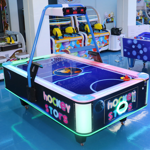 מכונת משחק הוקי אוויר חשמלי חדש מקורה 2-שחקן מטבע-שחקן ספורט מופעל משחק ספורט עיצוב אטרקטיבי - Product Image 6