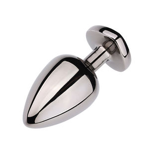 Tapón Anal con forma de Joya en forma de corazón, Juguetes sexuales para mujer, tapón Anal de color <span class=keywords><strong>pistola</strong></span>, compatible con <span class=keywords><strong>Amazon</strong></span> FBA, venta de Juguetes Sexuales - Product Image 4