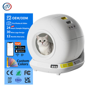 Caja <span class=keywords><strong>de</strong></span> <span class=keywords><strong>Arena</strong></span> <span class=keywords><strong>para</strong></span> <span class=keywords><strong>Gatos</strong></span> Automática con Control por Aplicación OEM/ODM, Autolimpiable, Eliminación <span class=keywords><strong>de</strong></span> Olores, Sensor Dual, Inodoro <span class=keywords><strong>para</strong></span> <span class=keywords><strong>Gatos</strong></span> <span class=keywords><strong>para</strong></span> Varios <span class=keywords><strong>Gatos</strong></span> - Product Image 1