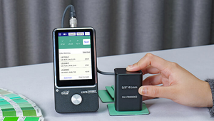LS178 Portable Spectrophotometer 1mm Aperture Split Probe Colormeter Touch Screen <strong>Color</strong> Difference Meter with <strong>APP</strong> and Software - Product Image 4