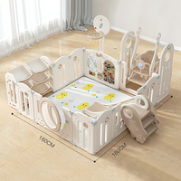 Parc de jeu pliable pour enfants, clôture de sécurité, aire de jeux intérieure, parc de jeu sécurisé, parc de jeu en plastique pour bébé, pour tout-petits