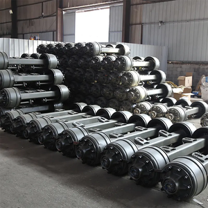 Proveedor de Piezas para Semirremolques, Venta de Ejes para Remolques con Capacidad de Carga de 16t, Eje Trasero con ABS para Remolques de Camiones y Piezas de Repuesto - Product Image 3