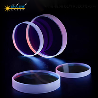 Nouvelle lentille de protection laser au quartz importée Steedu 1064nm haute précision 50*2 à transmittance élevée pour accessoires de soudage et de découpe