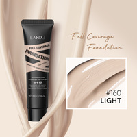 LAIKOU 30g  OEM Personnalisé Correcteur longue tenue imperméable Contrôle du sébum Maquillage liquide pour le visage Fond de teint