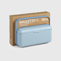 Hete Verkoop Verhitbare Compartimenten Tiffin Compartimenten Deksels Blauw Polypropyleen Amerikaanse Stijl Lunchboxen
