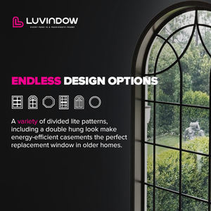 Ventanas de Doble Vidrio con Certificación NFRC de Diseño Simple Luvindow, Ventanas Abatibles, Gran Venta en California - Product Image 6