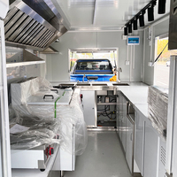 Chariot de vente ambulant commercial pour hot-dogs, hamburgers, kebabs, poulet frit, pour la vente mondiale