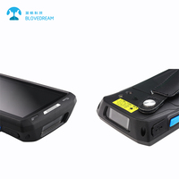 Colector de Datos Móvil Blovedream PDA Industrial Robusto Android con Lector NFC y Escáner de Código de Barras Láser 1D 2D