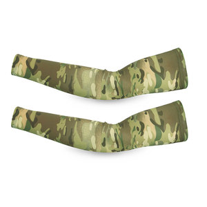Camouflage Ice Silk Arm Sleeves Upf 50 Plus Quick Dry Breathable For Outdoor Cycling Hiking Fishing - Product Image 2