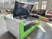 1610 machine de découpe laser Découpeur laser et graveur machines de gravure pour tissu wood100W/130W/150W tube laser à double tête