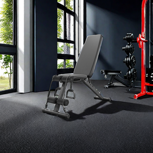 Panca pesi regolabile pieghevole a casa esercizio palestra palestra panca pendenza declino panca panca piatta per allenamento corpo - Product Image 1